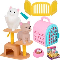 Игровой набор LD009 Питомец с аксесс. в кор.