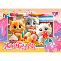 Пазл 54 Кошечки 4630395054041