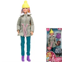 Кукла Карапуз 66001-4K2-S-BB София 29 см руки и ноги сгиб.