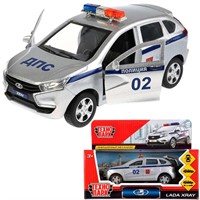 Модель XRAY-POLICE LADA XRAY Технопарк в коробке