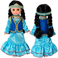 Кукла Эля Весна в башкирском костюме В3205