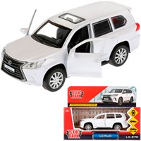 Модель LX570-WH LEXUS LX-570 белый Технопарк в коробке