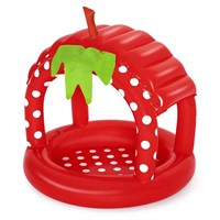 Бассейн для малышей с крышей 52387 Ягодка 91х91х91см от 3лет