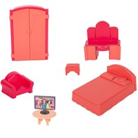 Набор мебели для кукол "Спальня" У366