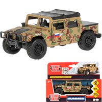 Модель SB-18-09-H1-M(GY)-WB Hummer H1 пикап военный Технопарк  в коробке