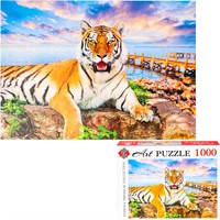 Пазл 1000 Хищный тигр ШТК1000-0571