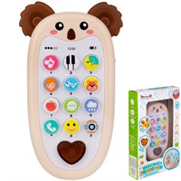 Телефон ZYE-E0473-3 Умный Я Веселые звоночки, русск. озвуч. на батарейках, в кор.