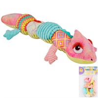 Игрушка развивающая Levatoys MK2304008BYA Хамелеон розовый в пак.