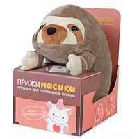 ПРИЖИМАСИКИ Ленивец Лёня 18см MT250302-18