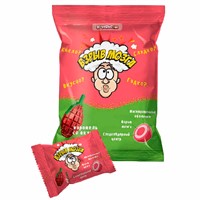 ВЗРЫВ МОЗГА карамель со вкусом клубники 15г цена за 1 шт (24 шт в упак) КТ93243