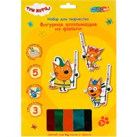 Набор для творчества Аппликация из фольги фигурная 3 шт МУЛЬТИ АРТ FIGUREFOILART-TC2