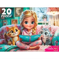 Пазл 20 Макси Вечерние сказки УК20-2386