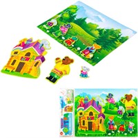 Набор для творчества Театр из фетра на липучках Теремок 03959