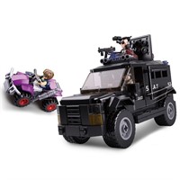 Конструктор Полиция 38-0653 Техника 293 дет. в коробке