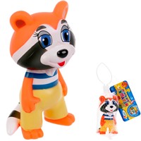 Резиновая игрушка Крошка Енот 31R в сетке