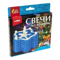 Набор ДТ Свечи из вощины "Снежинка" Пз/С-014 Lori.