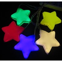 Электрическая гирлянда фигур Звезда 6шт 12х4,5см 141-294К СТОК