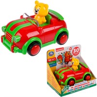 Игрушка на батарейках Моя первая Машинка ДРУЖИНИНА песни, моторчик, световые эффекты B1724009-R