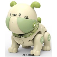 Собака на радиоуправлении BG1539 зеленый в кор.