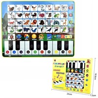 Эл. плакат QT0936 Алфавит. Животные в кор.