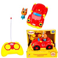 Кабриолет на радиоуправлении 18 см катапульта Три Кота Умка YJG-3CATS