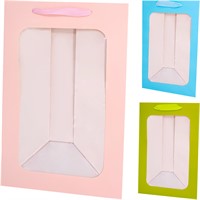 Пакет 3*20*16см с прозрачным окошком FG240527210D-3