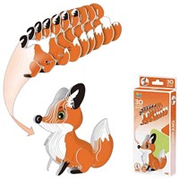 Конструктор картон.P5-46I Лиса в коробке