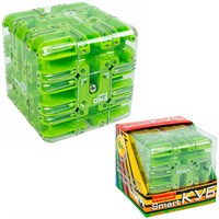 Игра-головоломка Smart КУБ Bondibon 3D-лабиринт крутящийся,зелёный YDX029