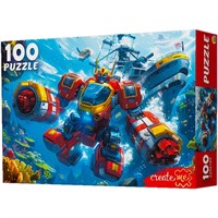 Пазл 100 Трансформер в океане УК100-0239
