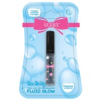 Тени для век флюидные перламутровые фиолет, 5мл. Т27253