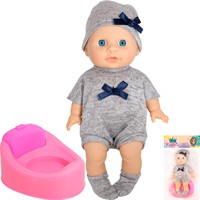 Пупс Miss Kapriz MK2520K-G 20 см. с аксесс., в пак.