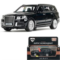 Модель KOMENDANT-143SL-BK Аурус Комендант 12,5 см, двери, багаж, инерц, черный Технопарк  в коробке