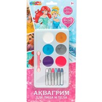 Набор для творчества Аквагрим Микс Принцессы Дисней МУЛЬТИ АРТ FACEPAINT-127104
