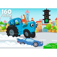 Пазл 160 Синий Трактор ПУ160-2986