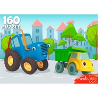 Пазл 160 Синий Трактор ПУ160-2985