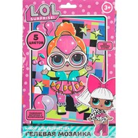 Набор для творчества Гелевая мозаика 17x23 см Лол МУЛЬТИ АРТ GEL-128630