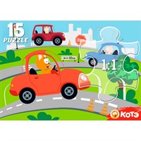 Пазл 15 Котэ ПУ15-3124