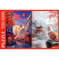 Пазл 2 в 1 500+1000 Красивые виды П500-1000-8813