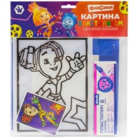 Набор для творчества Картина пластилином Шпуля С-552 ЭРА