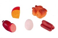 Набор резиновых игрушек Продуктов С-885 Огонек /10/