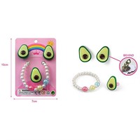 Набор бижутерии 3-6BR на картонке