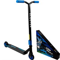Самокат трюковой синий колеса 100 мм 141V-1136