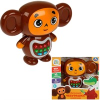 Игрушка на батарейках Сказочник Чебурашка СОЮЗМУЛЬТФИЛЬМ 150 песен,сказок и стихов.кор.бат. Умка HT1298-R-B01