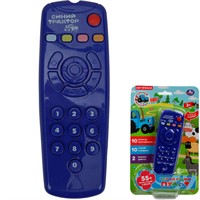 Игрушка на батарейках Пульт обучающий 55 песен, стихов и звуков СИНИЙ ТРАКТОР Умка HT1400-R2