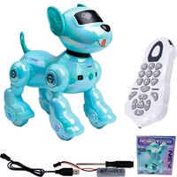 Собака на радиоуправлении BG1533-G голубой в кор.