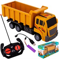 Спецтехника на радиоуправлении QF216-4A Самосвал в кор