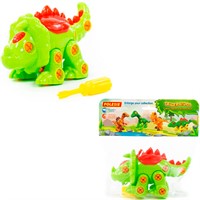 Конструктор-динозавр Трицераптопс 32эл. в пак. П-Е/24/ 76717