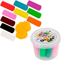 Набор для творчества Тесто для лепки 12цв "Лепишка" в ведёрке Фин-ти-Флю Тдл/в-001