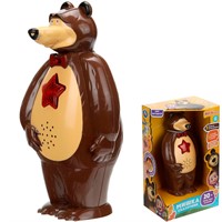 Игрушка на батарейках Сказочник мишка 20 песен, сказок и фраз Маша и Медведь HT1464-R