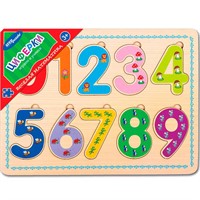Деревянная Игра Весёлая математика. Циферки 89208